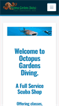 Mobile Screenshot of octopusgardensdiving.com